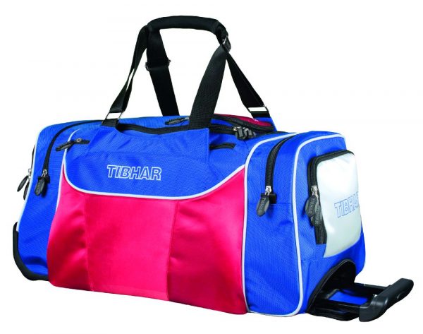 Tibhar Rollerbag Trend klein blau-weiß-rot